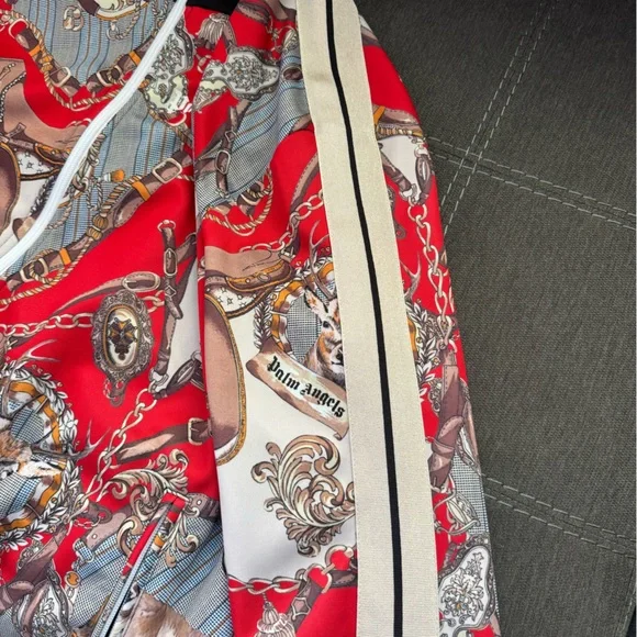 Palm Angels multi color Graphic Jacket